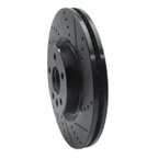 Dynamite Friction 633-11025R Disc Brake Rotor - Front Right - view 2