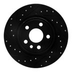 Dynamite Friction 633-11027L Disc Brake Rotor - Rear Left - view 1