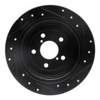 Dynamite Friction 633-13008L Disc Brake Rotor - Rear Left - view 5