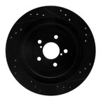 Dynamite Friction 633-13019L Disc Brake Rotor - Rear Left - view 5
