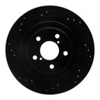 Dynamite Friction 633-13019L Disc Brake Rotor - Rear Left - view 1
