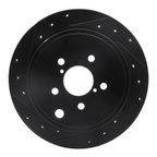 Dynamite Friction 633-13023L Disc Brake Rotor - Rear Left - view 1