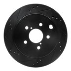 Dynamite Friction 633-13027L Disc Brake Rotor - Rear Left - view 1