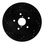 Dynamite Friction 633-13028L Disc Brake Rotor - Rear Left - view 1