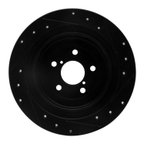 Dynamite Friction 633-13032L Disc Brake Rotor - Rear Left - view 5