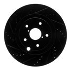 Dynamite Friction 633-13042L Disc Brake Rotor - Rear Left - view 1