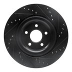 Dynamite Friction 633-20028L Disc Brake Rotor - Rear Left - view 5
