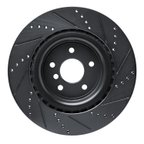 Dynamite Friction 633-20035L Disc Brake Rotor - Rear Left - view 5