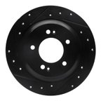 Dynamite Friction 633-21014L Disc Brake Rotor - Rear Left - view 1