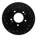Dynamite Friction 633-21034L Disc Brake Rotor - Rear Left - view 1