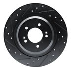 Dynamite Friction 633-21049L Disc Brake Rotor - Rear Left - view 1