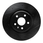 Dynamite Friction 633-26001R Disc Brake Rotor - Front Right - view 1