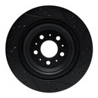 Dynamite Friction 633-26003L Disc Brake Rotor - Rear Left - view 5
