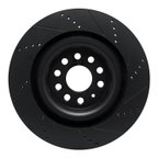 Dynamite Friction 633-26006L Disc Brake Rotor - Rear Left - view 5
