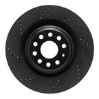 Dynamite Friction 633-26006L Disc Brake Rotor - Rear Left - view 1