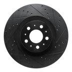 Dynamic Friction 633-26007R Disc Brake Rotor - Front Right - view 1