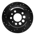 Dynamite Friction 633-27006L Disc Brake Rotor - Rear Left - view 1