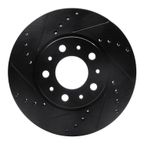 Dynamic Friction 633-27015L Disc Brake Rotor - Front Left - view 1