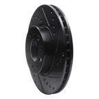Dynamic Friction 633-27015R Disc Brake Rotor - Front Right - view 2