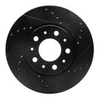 Dynamic Friction 633-27015R Disc Brake Rotor - Front Right - view 1