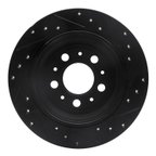 Dynamite Friction 633-27024L Disc Brake Rotor - Rear Left - view 5