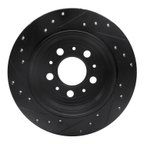 Dynamite Friction 633-27024R Disc Brake Rotor - Rear Right - view 5