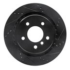 R1 Concepts 633-31034D Disc Brake Rotor - Rear Left - view 1