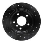 Dynamite Friction 633-31045L Disc Brake Rotor - Rear Left - view 5