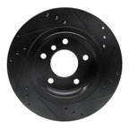 Dynamite Friction 633-31047L Disc Brake Rotor - Rear Left - view 5