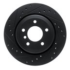 Dynamite Friction 633-31053L Disc Brake Rotor - Rear Left - view 1