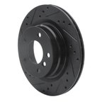 Dynamite Friction 633-31068L Disc Brake Rotor - Rear Left - view 2