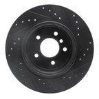Dynamite Friction 633-31075L Disc Brake Rotor - Rear Left - view 5
