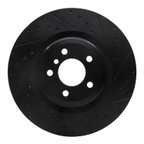 Dynamite Friction 633-31095R Disc Brake Rotor - Rear Right - view 1