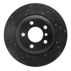 Dynamite Friction 633-31109L Disc Brake Rotor - Rear Left - view 1