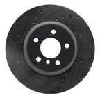 Dynamite Friction 633-31114L Disc Brake Rotor - Rear Left - view 1