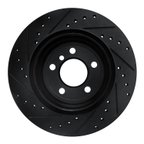 Dynamite Friction 633-31143R Disc Brake Rotor - Rear Right - view 5