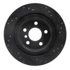 Dynamite Friction 633-31158L Disc Brake Rotor - Rear Left - view 5