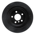 Dynamite Friction 633-31158R Disc Brake Rotor - Rear Right - view 5