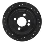 Dynamite Friction 633-32007L Disc Brake Rotor - Rear Left - view 1