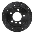 Dynamite Friction 633-32010R Disc Brake Rotor - Rear Right - view 1