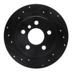 Dynamite Friction 633-32016L Disc Brake Rotor - Rear Left - view 1