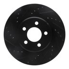 Dynamite Friction 633-39015L Disc Brake Rotor - Front Left - view 1