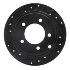 Dynamite Friction 633-39022L Disc Brake Rotor - Rear Left - view 1