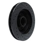 Dynamic Friction 633-39027L Disc Brake Rotor - Front Left - view 4