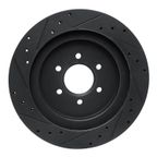 Dynamite Friction 633-40014R Disc Brake Rotor - Rear Right - view 4