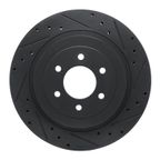 Dynamite Friction 633-40014R Disc Brake Rotor - Rear Right - view 1