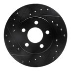 Dynamite Friction 633-40016L Disc Brake Rotor - Front Left - view 1
