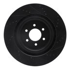 Dynamite Friction 633-40023L Disc Brake Rotor - Rear Left - view 5
