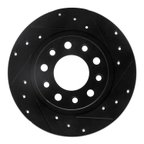 Dynamite Friction 633-40023R Disc Brake Rotor - Rear Right - view 1