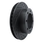 Dynamic Friction 633-40047R Disc Brake Rotor - Front Right - view 2